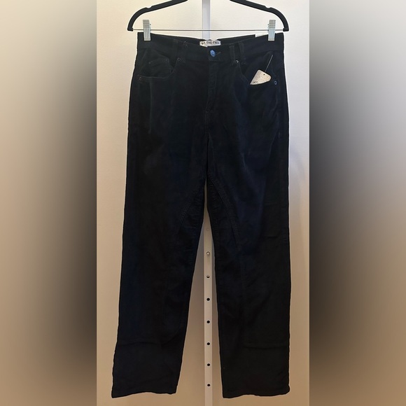 NWT Free People Risk Taker Straight Cord Pant 28 Black - Picture 6 of 10